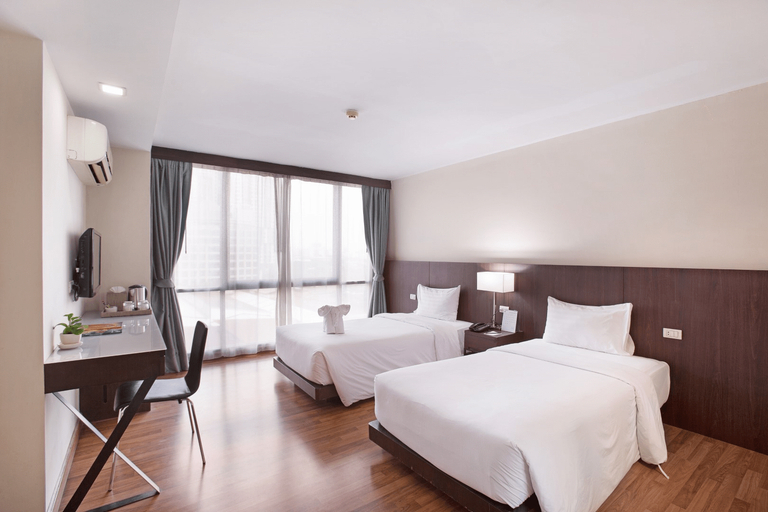 Bedroom 2, Mida Hotel Ngamwongwan, Muang Nonthaburi
