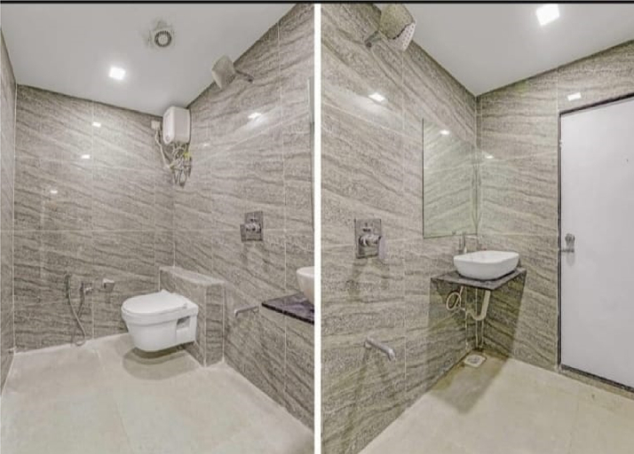 Bathroom 2, Hotel Lux Inn, Ahmadabad
