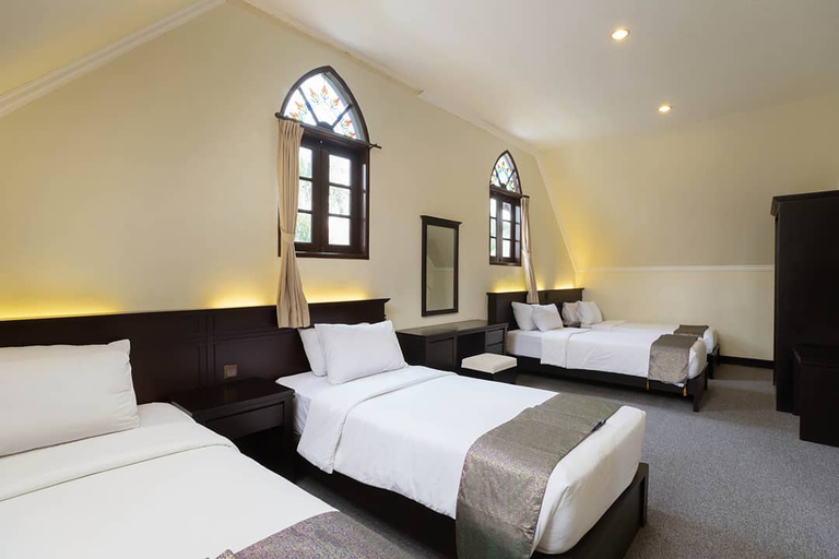 Bedroom 4, Little Orchids Batu Resorts and Villas, Malang