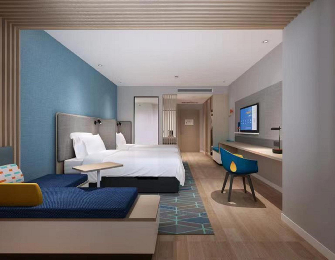 Bedroom, Holiday Inn Express Tianjin Binhai, Tianjin