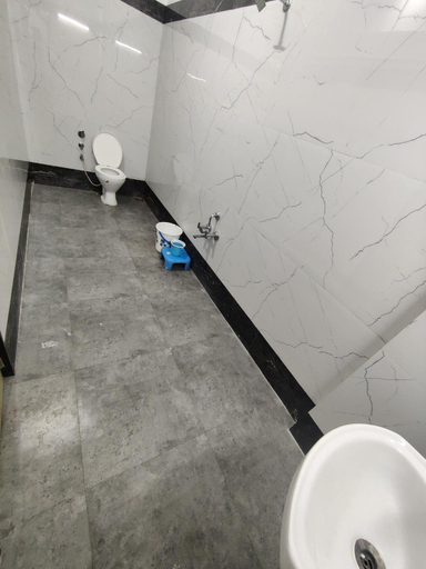 Bathroom 3, Hotel Rest and Leaf, Anand