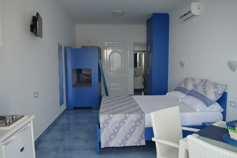 Bedroom, Bouganville Studios Stegna, South Aegean