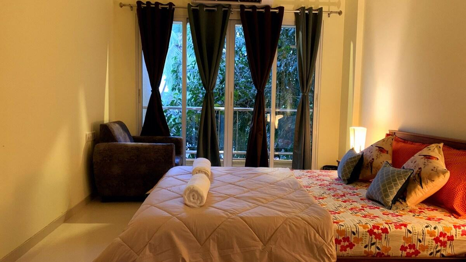 Bedroom 3, Charvi Reemz Casa Anjuna, North Goa