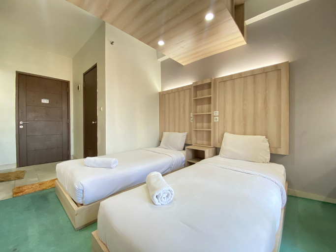 Bedroom 4, Beauty Studio (No Kitchen) at Harvard Jatinangor Apartment By Travelio, Sumedang