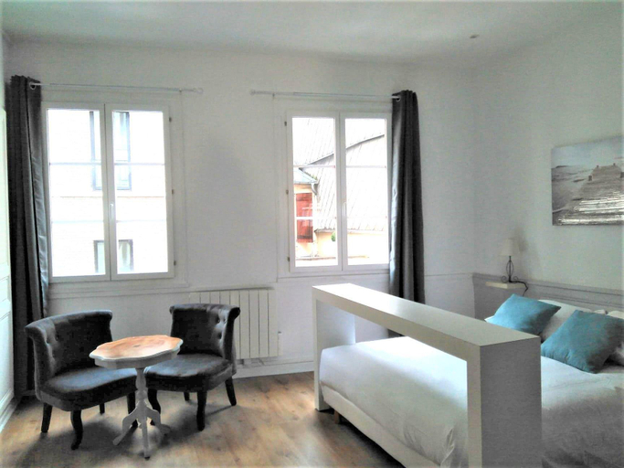 Bedroom 2, Appart Rouen Centre - Rue des bons enfants, Seine-Maritime
