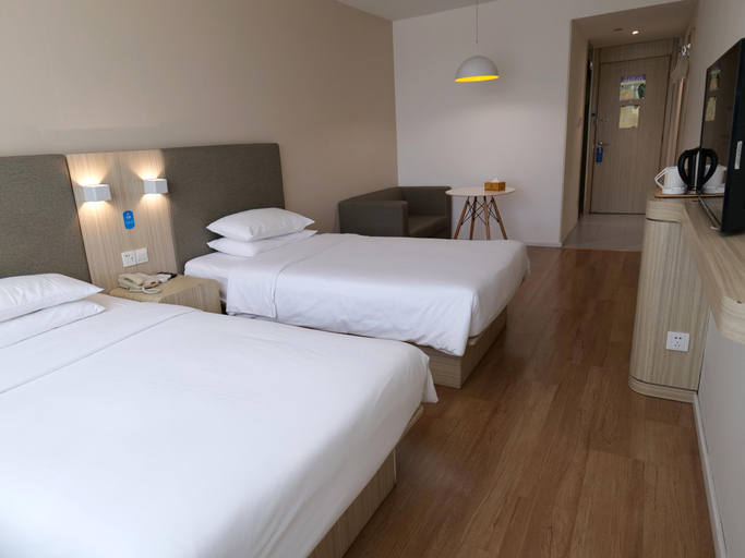 Bedroom 5, Hanting Hotel (Fuyang Linquan People's Hospital Store), Fuyang