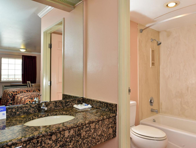 Bathroom 3, Americas Best Value Inn Anthony El Paso West, El Paso