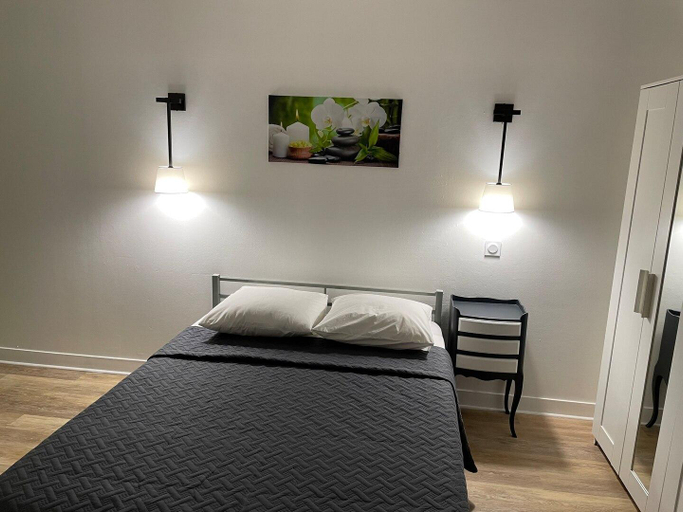 3, Hôtel Les 4 Chênes - Chambre, Seine-et-Marne