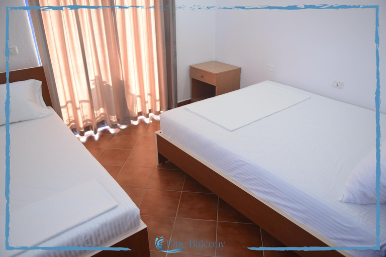 Bedroom, Blue Balcony Hotel, Kavajës