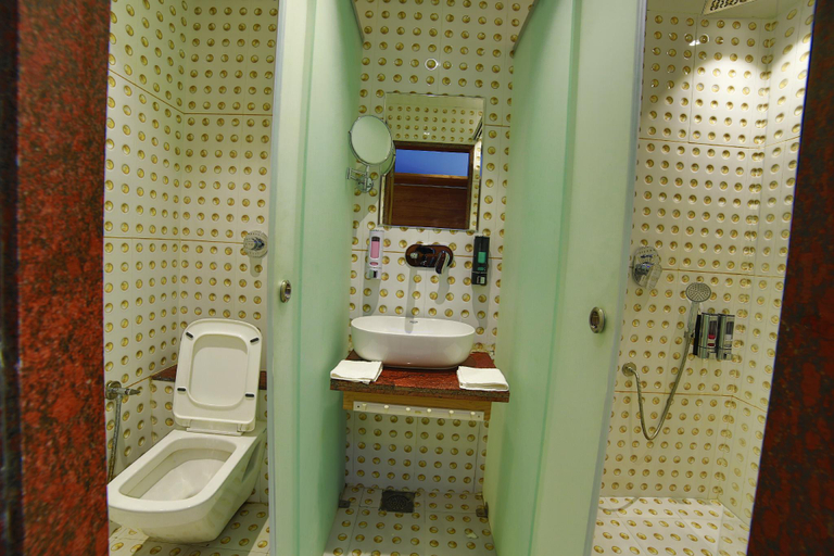 Bathroom 4, Hotel Maya Palace, Sirohi