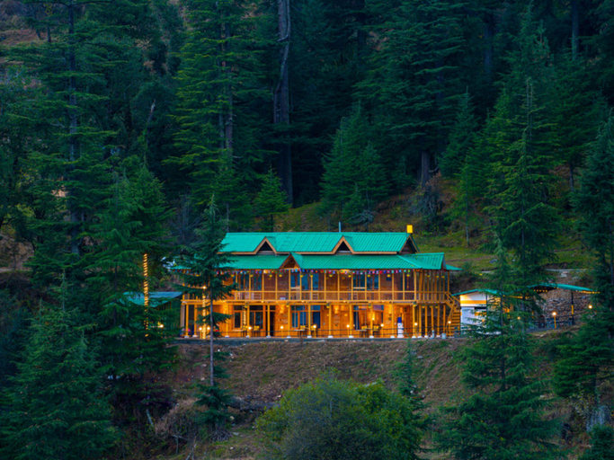 Exterior & Views 1, The Hosteller Shangarh, Sainj Valley, Kullu