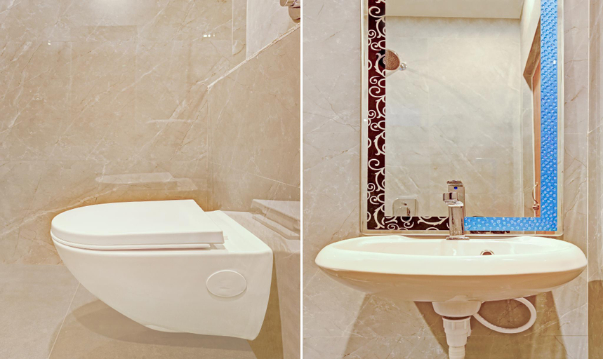 Bathroom 4, Itsy Hotels Sri Sai Grand Inn, Krishna