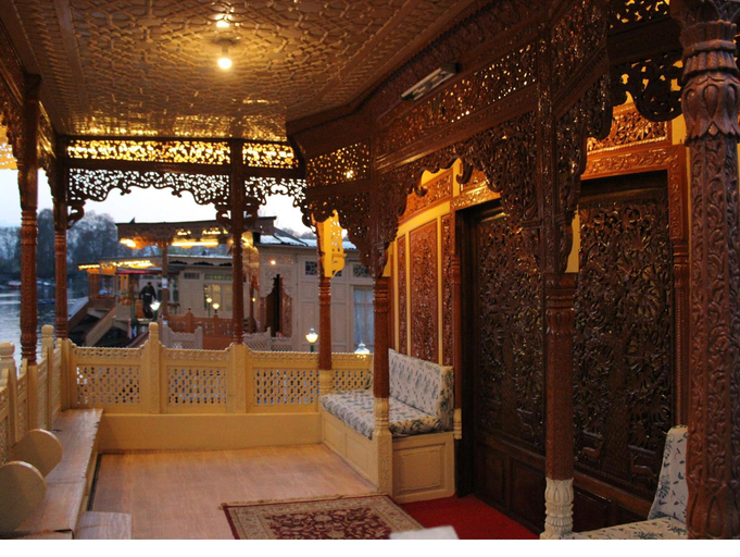 Public Area 2, Gemini Group Of Houseboats, Srinagar