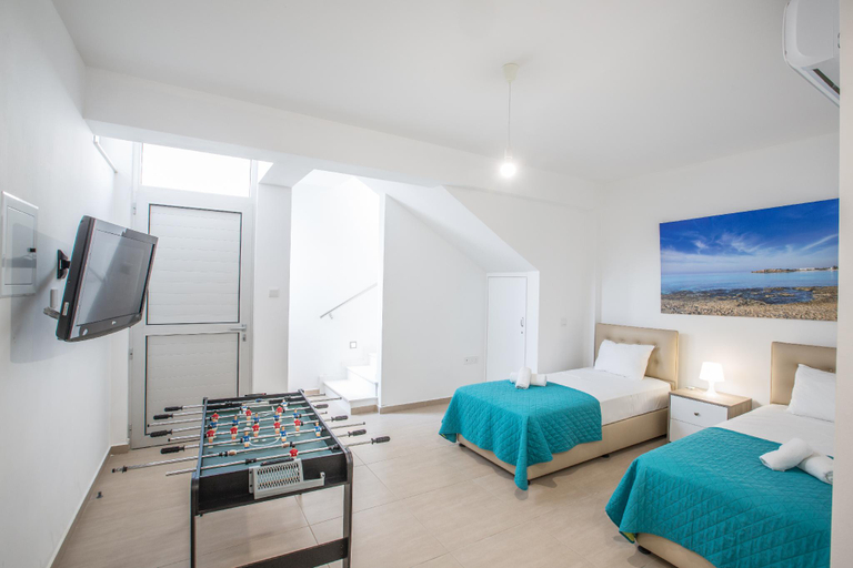 Bedroom 3, Villa Po490b, Modern 5bdr Protaras Villa with Pool, Close to the Beaches