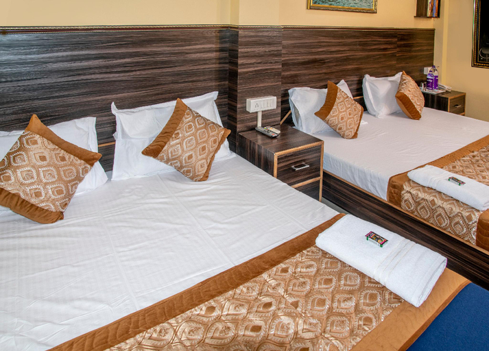 Bedroom 2, Vrindavan Comfort Inn, Hyderabad