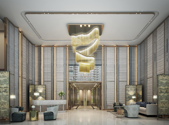 Public Area 3, Magnolias Ratchadamri Boulevard Serviced Residences, Pathum Wan