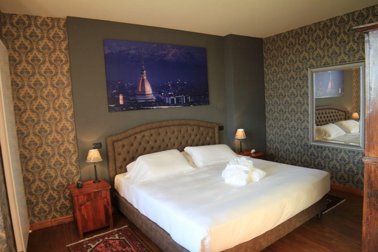 Bedroom 2, Felicin - Palazzo Boeri Panoramic Suites, Cuneo