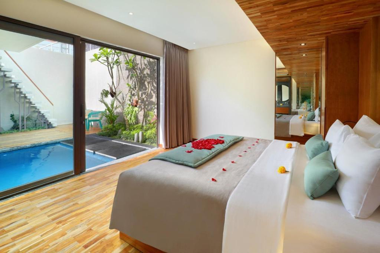 Bedroom 3, Luxury 1 BR Private Pool Floating Bathtub NE106A, Badung