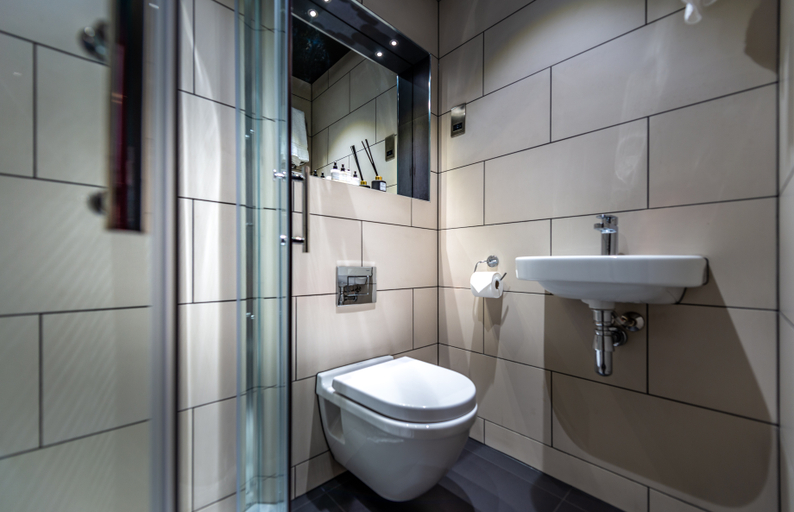 Bathroom 4, The Hux Hotel, London