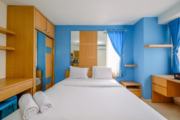 Bedroom 1, Modern Look Studio Apartment At Margonda Residence 3, Depok