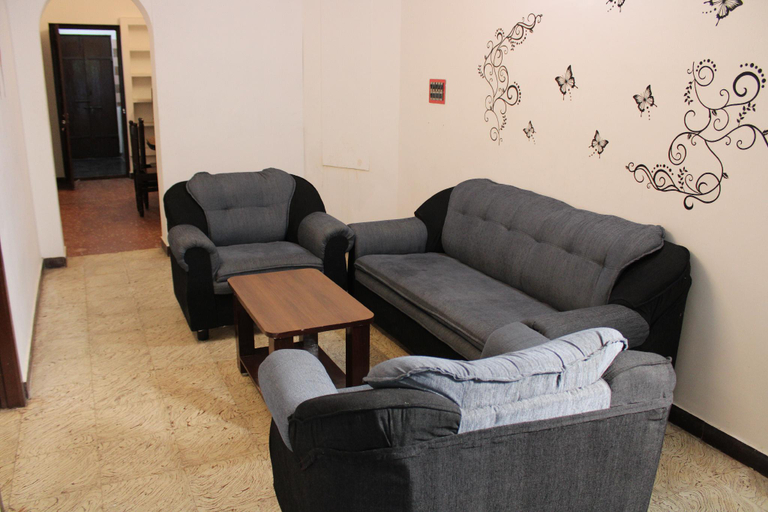 Public Area, BlueMoon Homestay, Puducherry