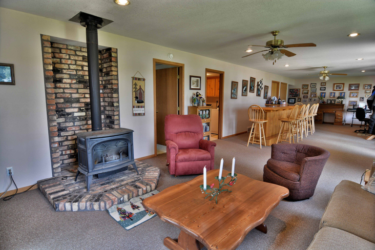 Public Area, Best Home on Lake Namakagon, Bayfield