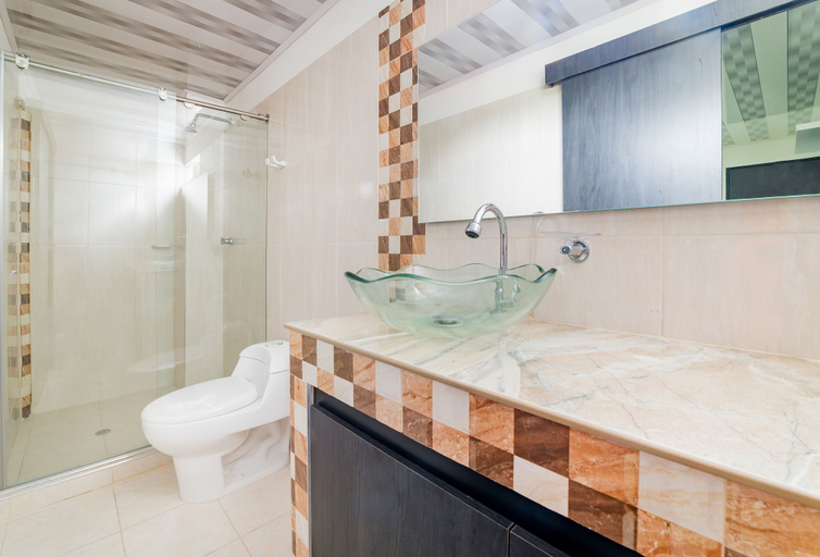 Bathroom 5, Hotel Prados del Sur, Santiago de Cali