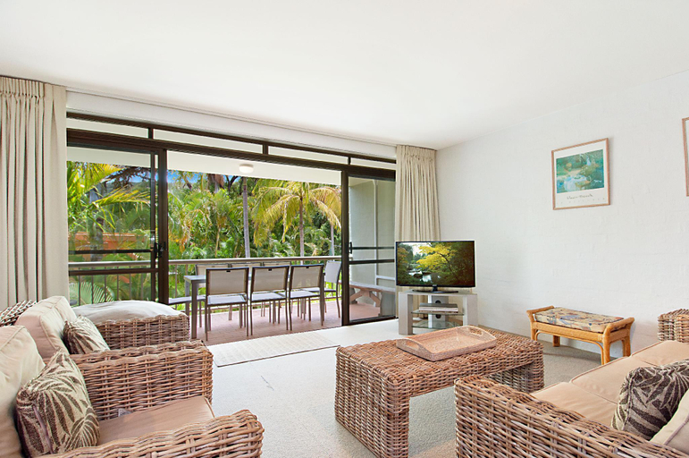 Bedroom 3, Naousa II Private Holiday Apartment, Noosa - Noosa-Noosaville