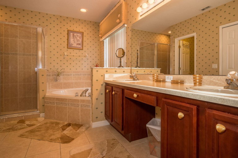 Bathroom, Fc121pp 5 Bedroom Villa in Four Corners, Polk
