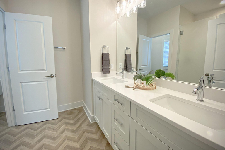 Bathroom 4, Seaside Oceanfront Duplex by Sea Scape Properties, New Hanover