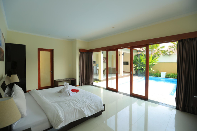 Bedroom 3, Private Pool Villa at Seminyak Kunti Kuta, Badung