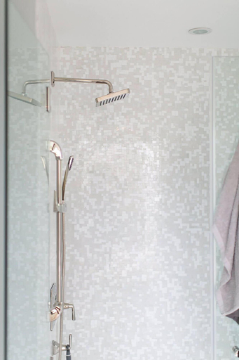 Bathroom 4, Whispering Iris, Orange