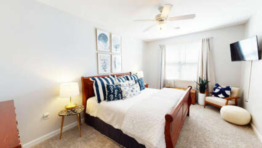 Bedroom 1, Crow Creek Unit 1303 by Coastline Resorts, Brunswick