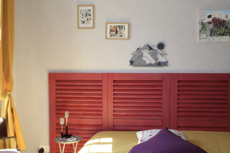Bedroom 4, Suite en Terrasse a Cognac, Charente