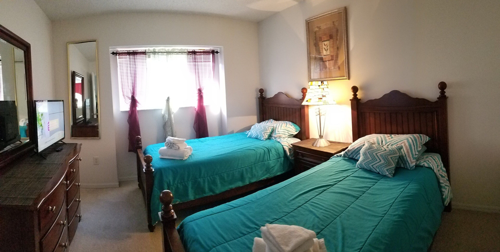 Bedroom 3, Wr916cc 5 Bedroom Villa in the Gated Westridge, Polk