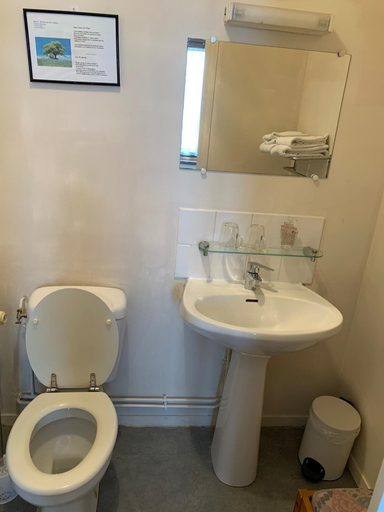 Bathroom, Hôtel Restaurant des 4 Ecluses, Eure