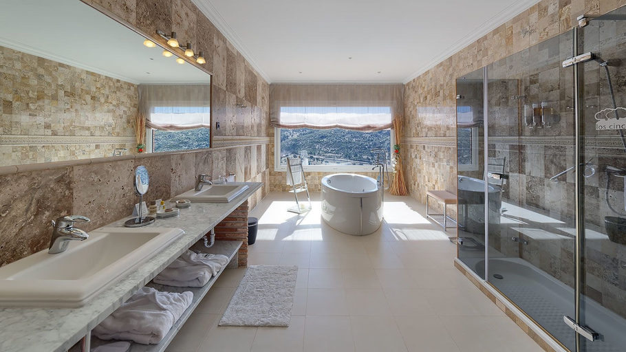 Bathroom 5, Los Cinco Enebros Hotel & Spa by Bossh! Hotels, Madrid