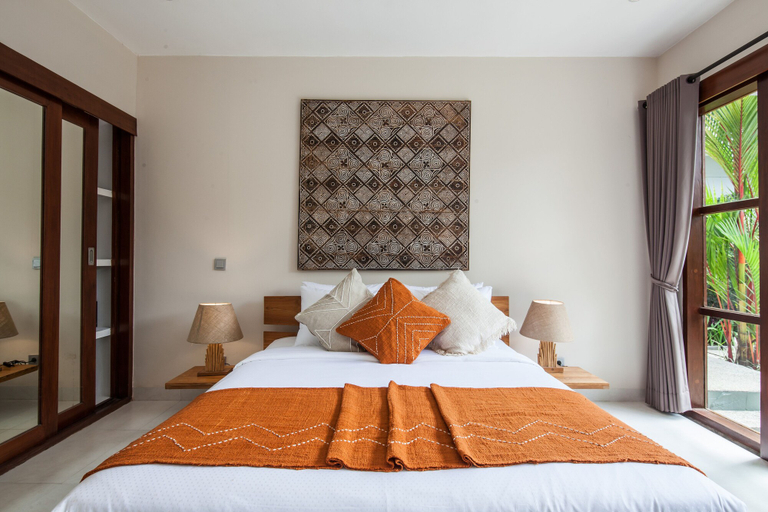 Bedroom 3, Spacious Private Villa in Canggu Heart, Badung