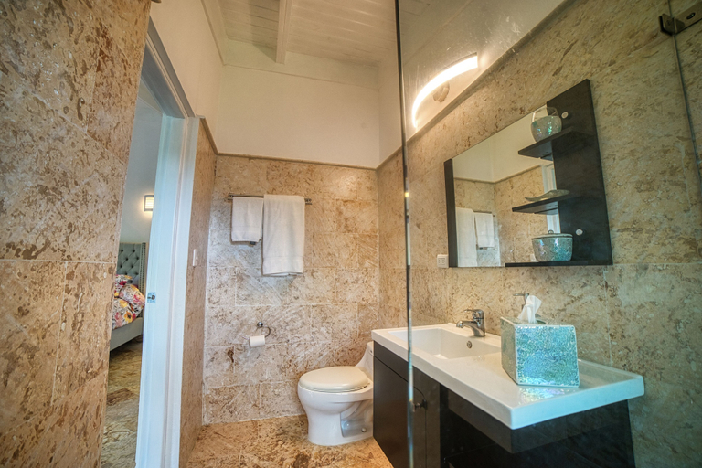 Bathroom, Private Two-Storey Villa with Pool, La Romana