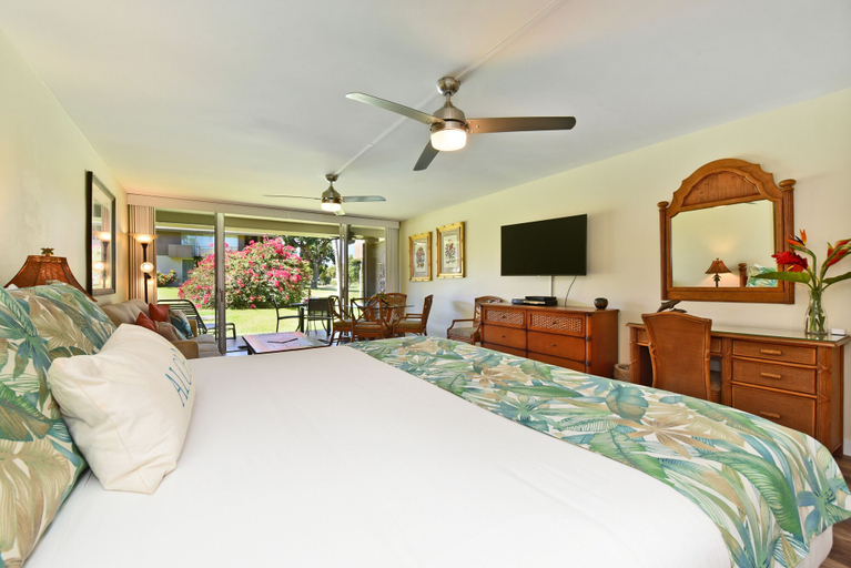 Bedroom 3, Garden Studio w AC Pool & Exclusive Beach Cabana - Maui Eldoroado J111, Maui