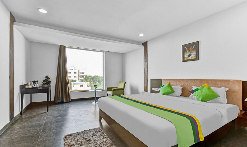 Bedroom 1, Treebo Trend Govinda Sai, Ahmadnagar