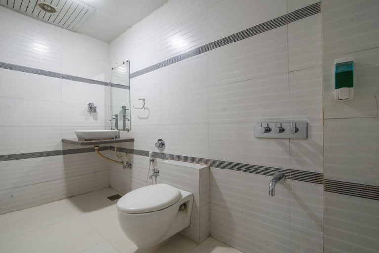 Bathroom 5, Hotel Satkar, Surat
