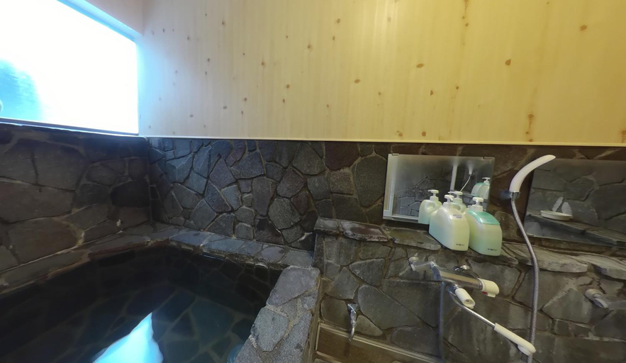 Bathroom 2, Minshuku Yoshinoya, Minakami