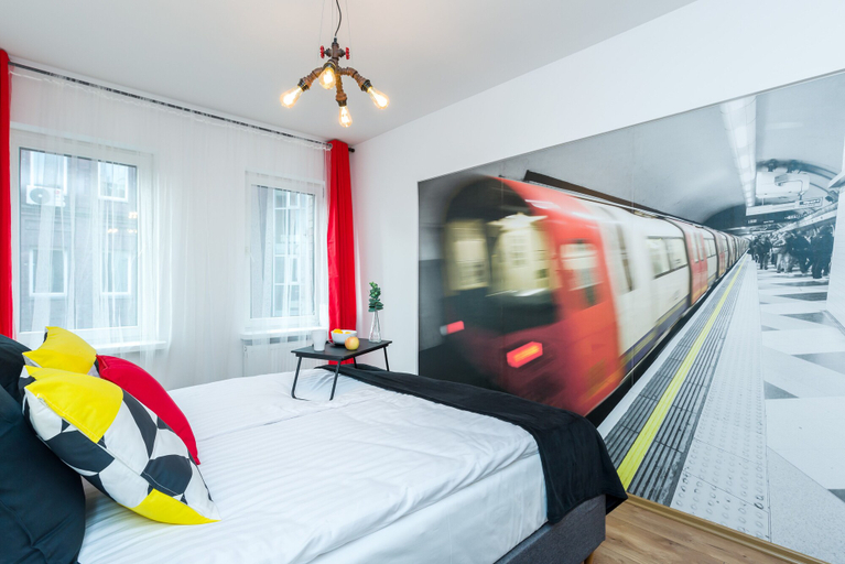 Bedroom 3, Sleepway Apartments - Red Metro, Poznań City