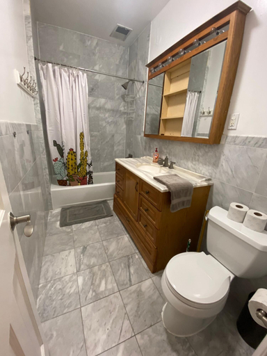 Bathroom, Alluring 3 Bedroom Apartment in NYC ST, New York