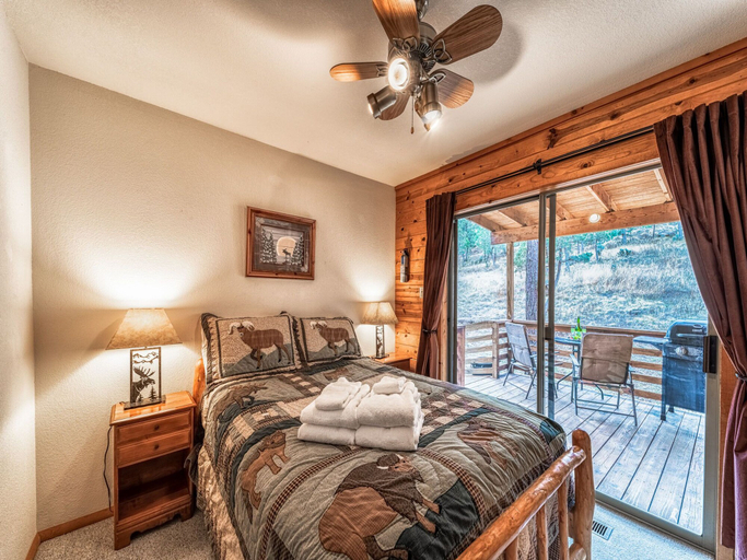 Bedroom 3, Moose Manor by Ruidoso Vacation Rentals, Lincoln