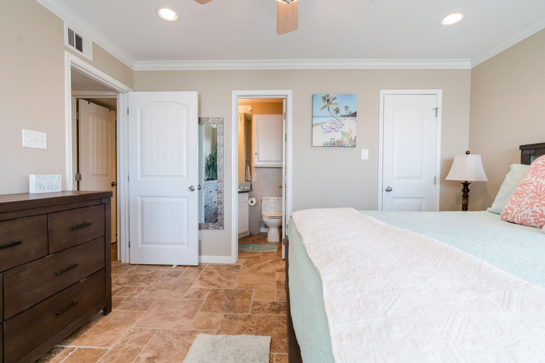 Bedroom 4, Steps to Pool and Beach Amazing Views From Two Balconies, Galveston