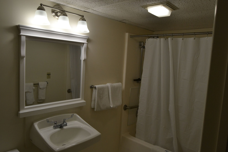 Bathroom, The Ship Motel, Jefferson