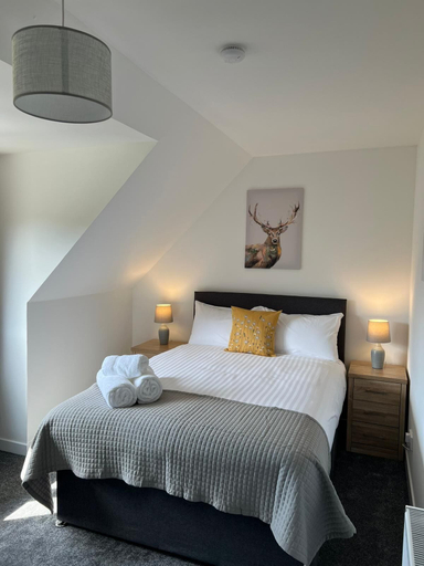 Bedroom 2, The Thistle Guest Rooms, Highland