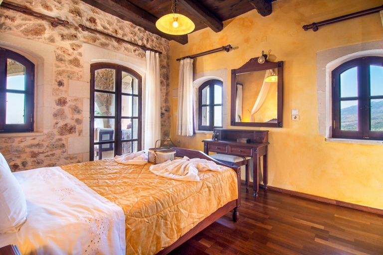 Bedroom 2, Purple villa Malotira - 1 bedroom maisonette, Crete